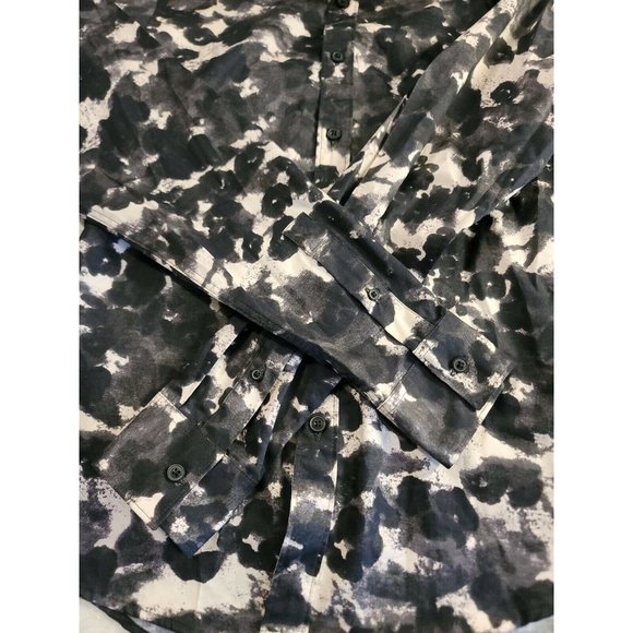 Guess Slim Fit Longsleeve Luxe Sz XS Animal Block Print Button Up Shirt - Picture 8 of 8